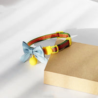 HKM-0405949 Adjustable Cat Bow Tie Collar with Bell - Multiple Colors Available