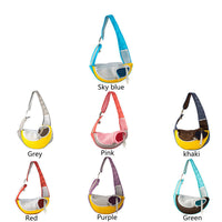 HKM-0406205 Breathable Mesh Pet Backpack - Portable Shoulder Bag for Small Dogs Up to 9kg