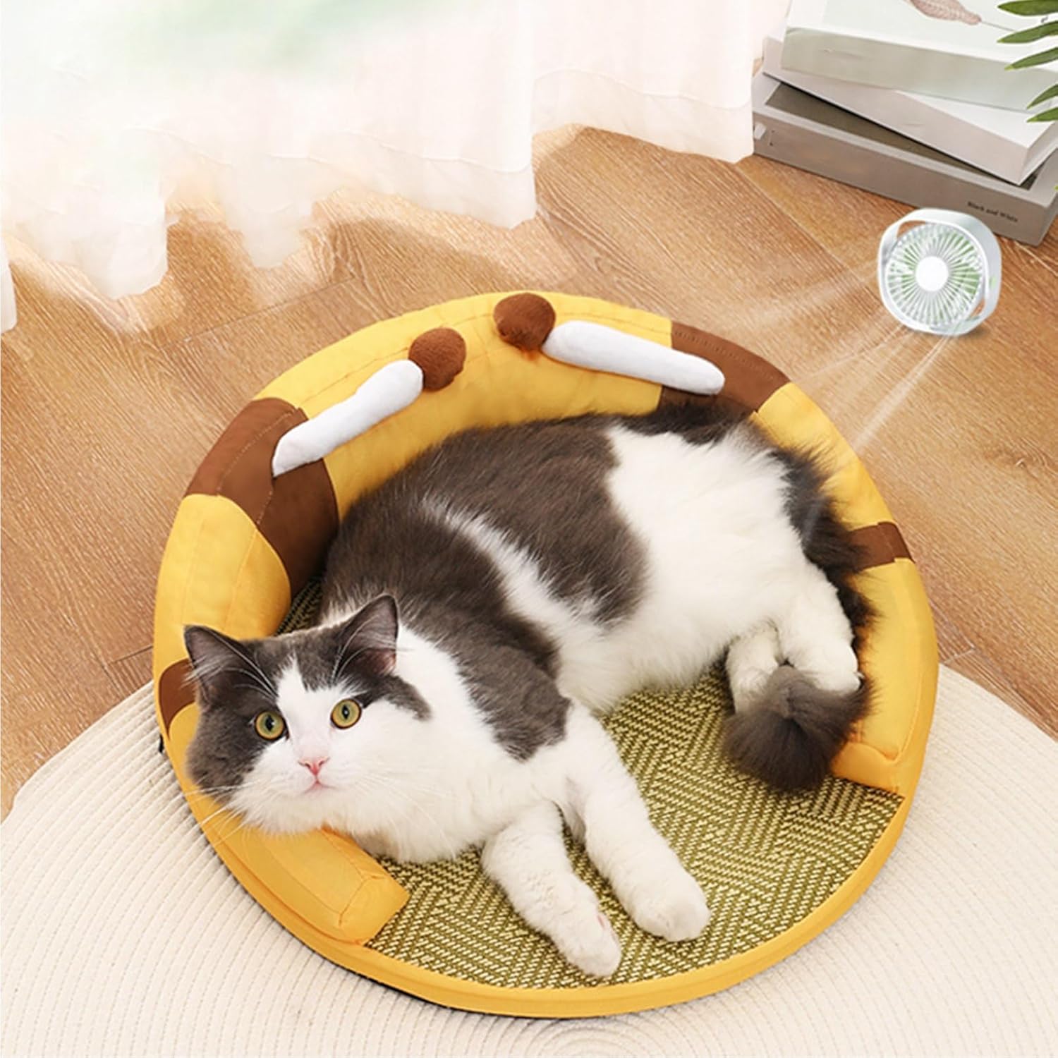 HKM-0407229 Cooling Pet Bed for Summer Comfort and Relaxation