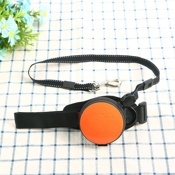HKM-0409533 Automatic Retractable Leash for Pets - Explosion-Proof, Durable Nylon Design, Multiple Color Options Available