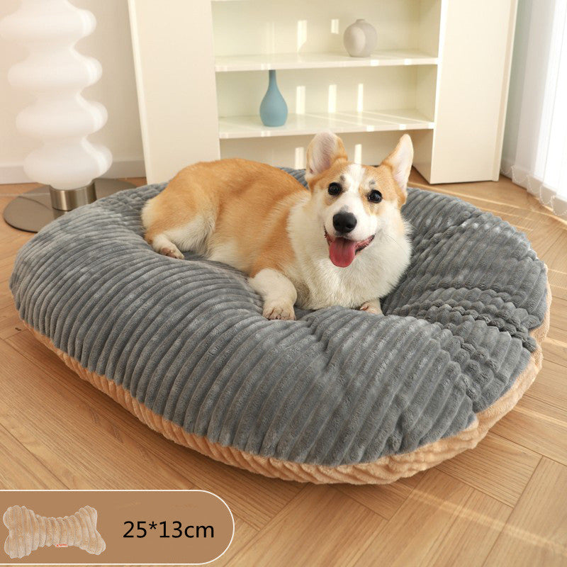 HKM-0409789 Double-Sided Removable & Washable Dog Mattress - Universal Floor Mat for Pets