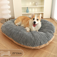 HKM-0409789 Double-Sided Removable & Washable Dog Mattress - Universal Floor Mat for Pets