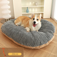 HKM-0409789 Double-Sided Removable & Washable Dog Mattress - Universal Floor Mat for Pets