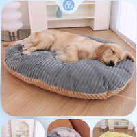 HKM-0409789 Double-Sided Removable & Washable Dog Mattress - Universal Floor Mat for Pets