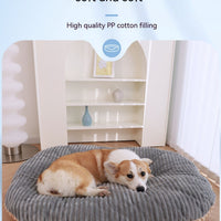 HKM-0409789 Double-Sided Removable & Washable Dog Mattress - Universal Floor Mat for Pets