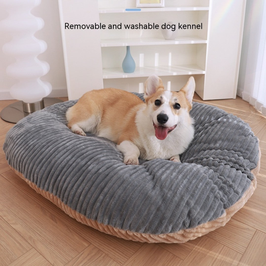 HKM-0409789 Double-Sided Removable & Washable Dog Mattress - Universal Floor Mat for Pets
