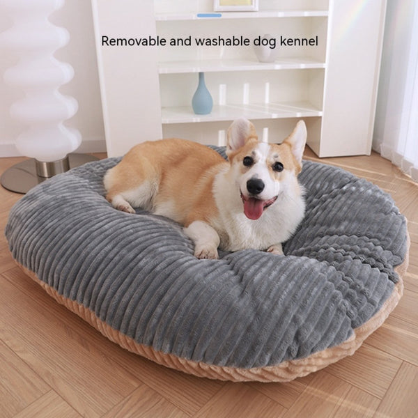 HKM-0409789 Double-Sided Removable & Washable Dog Mattress - Universal Floor Mat for Pets