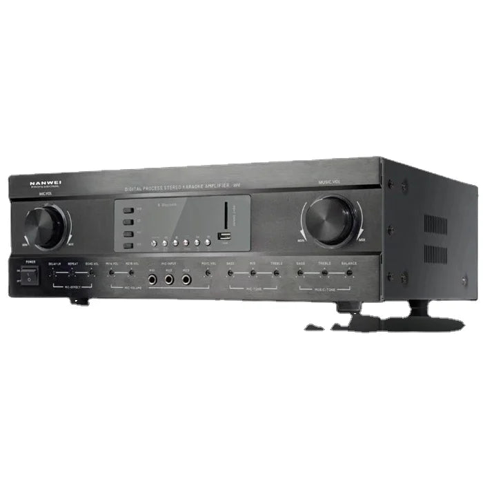 HKM-040979 600 Watt Stereo Audio Amplifier with MP3/USB/SD/AUX Playback