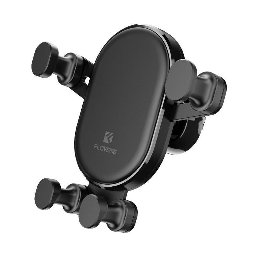 HKM-041171 360-Degree Gravity Car Phone Holder for 4.7-6.5 Inch Devices, Automatic Lock Air Outlet Bracket