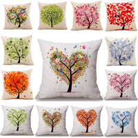HKM-041171 Cotton Tree Decorative Pillow - Soft and Cozy Home Accent