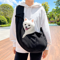 HKM-0412349 Cozy Autumn and Winter Crossbody Pet Bag for Cats and Dogs, Multiple Colors Available
