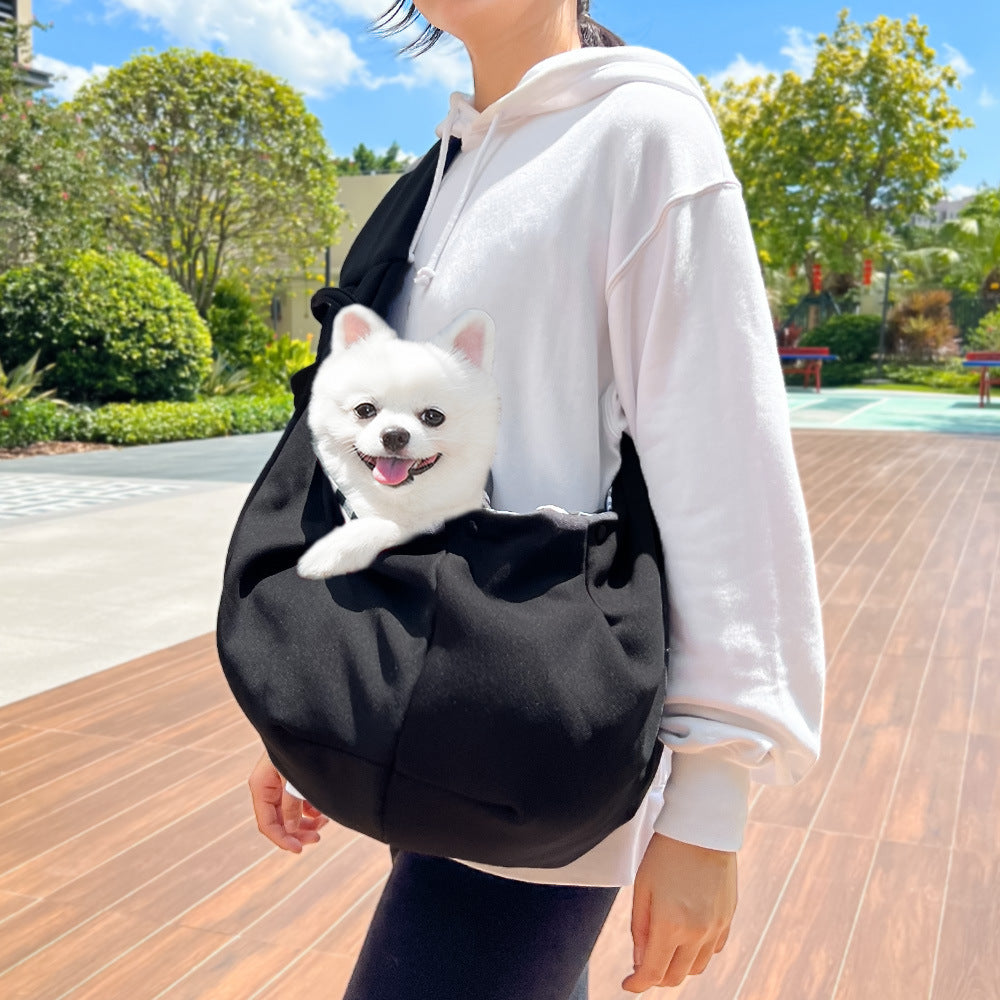 HKM-0412349 Cozy Autumn and Winter Crossbody Pet Bag for Cats and Dogs, Multiple Colors Available