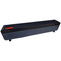 HKM-041235 Graphene Baseboard Heater with Remote Control, Adjustable Thermostat, and Realistic Flame Light