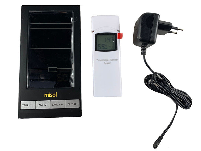 HKM-041299 Wireless Indoor and Outdoor Temperature and Humidity Monitor with Transmission Range of 100 Meters