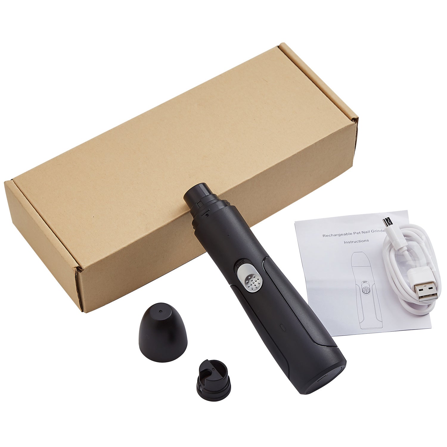 HKM-0413501 Rechargeable USB Pet Automatic Dog Nail Grinder and Clipper