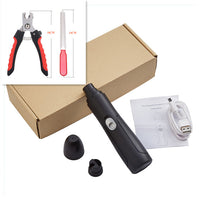 HKM-0413501 Rechargeable USB Pet Automatic Dog Nail Grinder and Clipper
