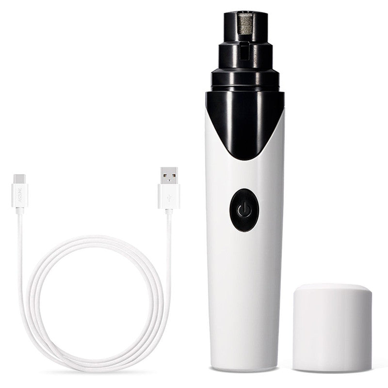 HKM-0413501 Rechargeable USB Pet Automatic Dog Nail Grinder and Clipper