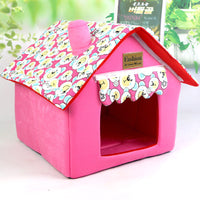 HKM-0413757 Removable and Washable Foldable Pet House Tent for Small and Medium Dogs and Cats