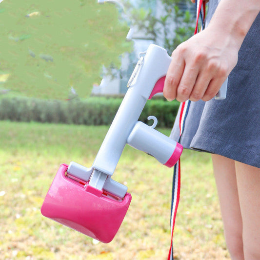 HKM-041491 Portable Toilet Picker for Pets - Plastic Scoop in Various Colors