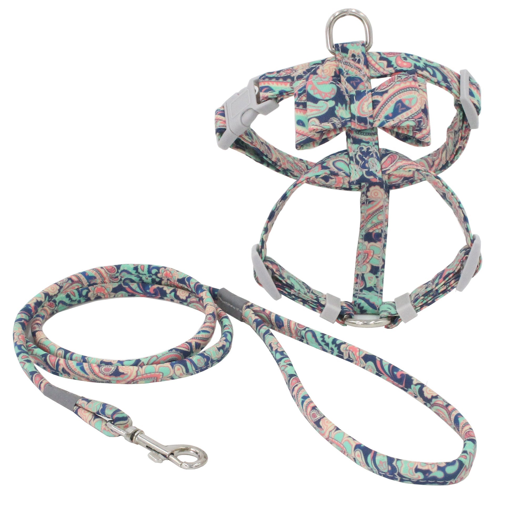 HKM-0415293 Adjustable Polyester Pet Chest Strap Suit for Small to Medium Pets with Zinc Alloy Hardware