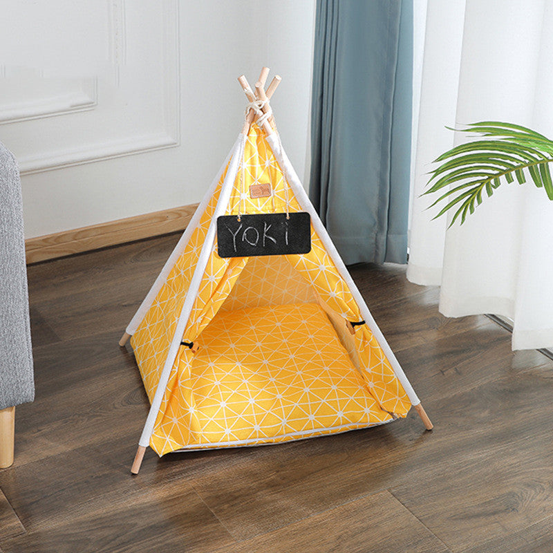 HKM-0415549 Removable and Washable Canvas Pet Tent Kennel for Dogs - Multiple Designs and Sizes Available