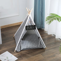 HKM-0415549 Removable and Washable Canvas Pet Tent Kennel for Dogs - Multiple Designs and Sizes Available