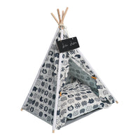 HKM-0415549 Removable and Washable Canvas Pet Tent Kennel for Dogs - Multiple Designs and Sizes Available