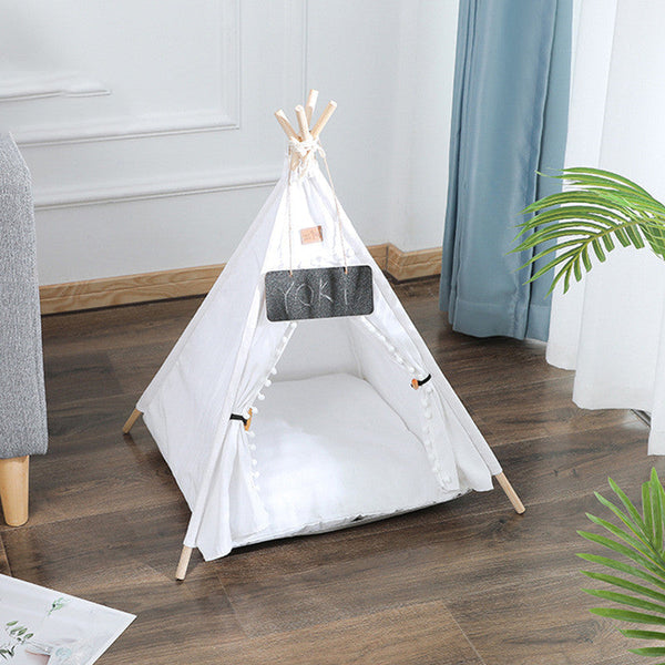 HKM-0415549 Removable and Washable Canvas Pet Tent Kennel for Dogs - Multiple Designs and Sizes Available
