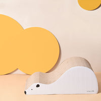 HKM-0415677 Durable Cat Scratching Board with Catnip - Available in Alligator, Elephant, and Arctic Panda Designs