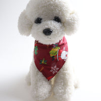 HKM-0416061 Pet Triangle Bandana Scarf Collar Bib - Soft Cloth, Various Colors, Sizes S & M