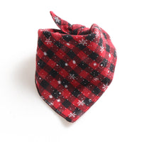 HKM-0416061 Pet Triangle Bandana Scarf Collar Bib - Soft Cloth, Various Colors, Sizes S & M