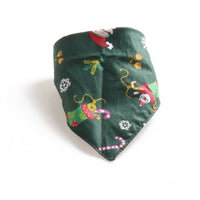 HKM-0416061 Pet Triangle Bandana Scarf Collar Bib - Soft Cloth, Various Colors, Sizes S & M