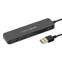 HKM-041683 High-Speed USB Hub Card Reader with Multiple Interface Options