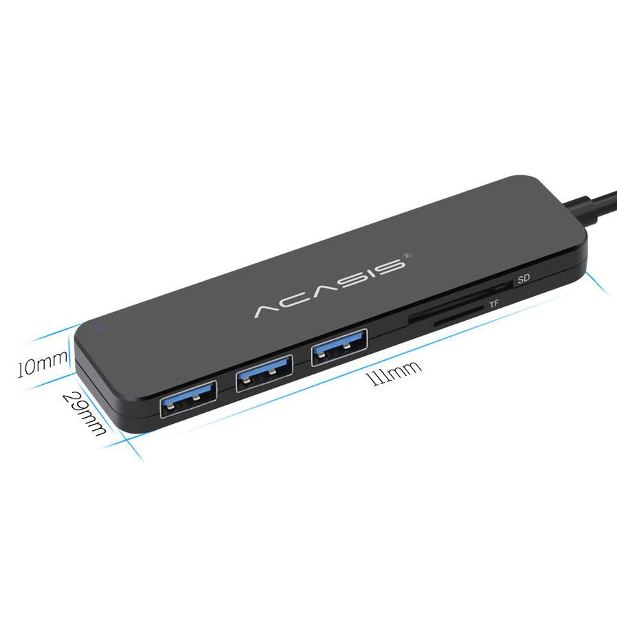 HKM-041683 High-Speed USB Hub Card Reader with Multiple Interface Options