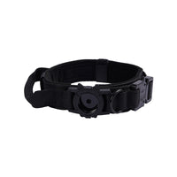 HKM-0417469 Tactical Dog Training Collar Cover - Explosion-Proof Denim in Black, Army Green, and Light Yellow