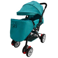 HKM-041811 Lightweight Foldable Baby Stroller with Compact Steel Tube Design for Travel Convenience
