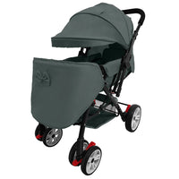 HKM-041811 Lightweight Foldable Baby Stroller with Compact Steel Tube Design for Travel Convenience