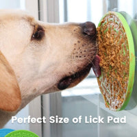 HKM-0419261 Pet Silicone Slow Food Licking Mat with Suction Cups for Dogs - Mess-Free Feeding & Bath Time Convenience