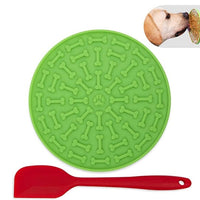 HKM-0419261 Pet Silicone Slow Food Licking Mat with Suction Cups for Dogs - Mess-Free Feeding & Bath Time Convenience