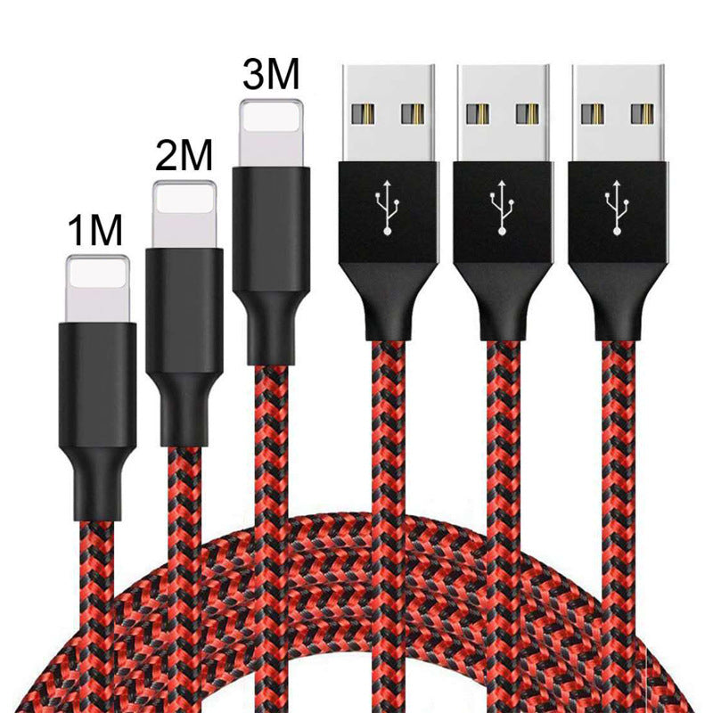 HKM-042003 Braided Micro USB Data Charging Cable for Fast Charging Android Devices