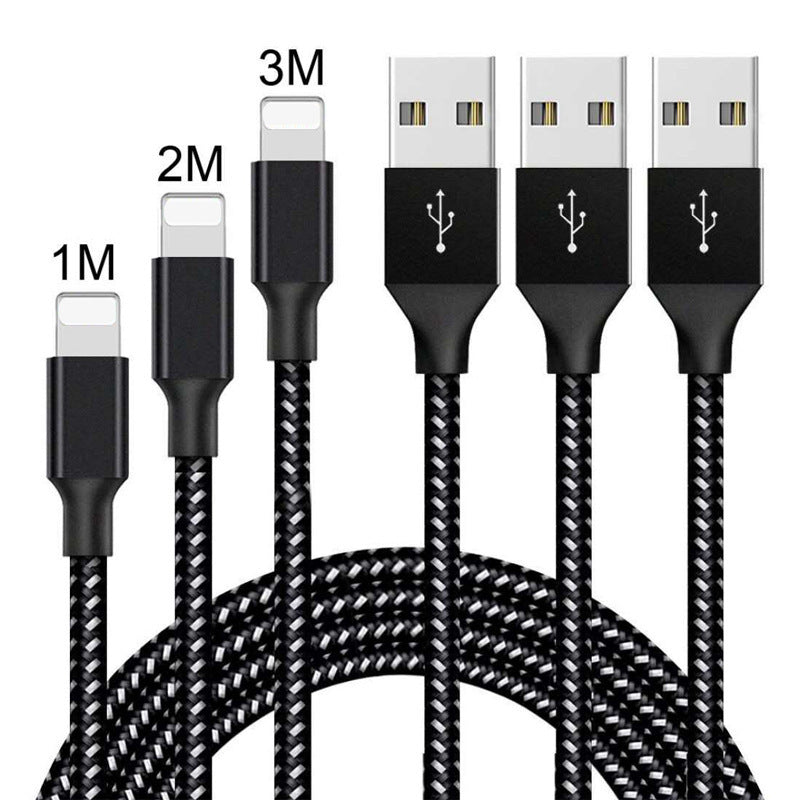 HKM-042003 Braided Micro USB Data Charging Cable for Fast Charging Android Devices