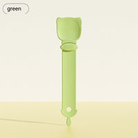 HKM-0421437 Cat Food Dispensing Spoon Squeezer - 27cm, Available in Orange, Green, and Beige