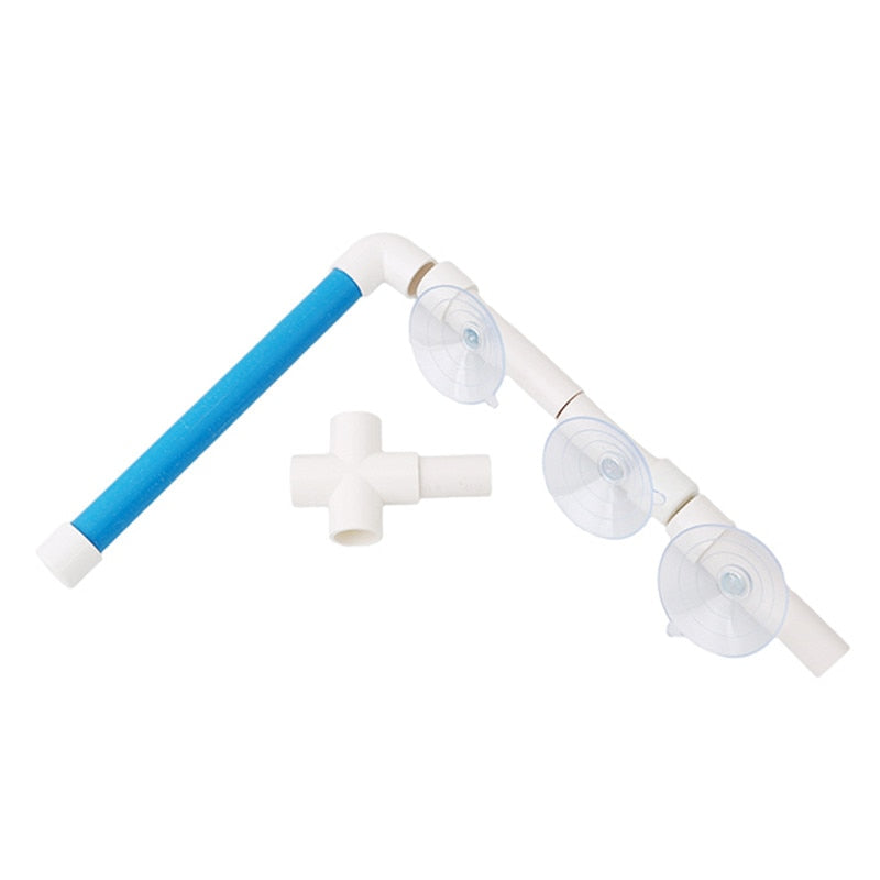 HKM-0423101 Foldable Shower Stand for Medium to Large Birds with Suction Cups, Ideal for Bathing and Feather Maintenance