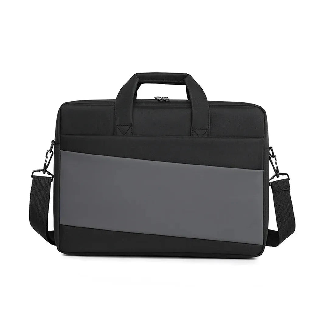 HKM-042323 Waterproof 15 Inch Nylon Laptop Bag for Office and Travel with Polyester Cover