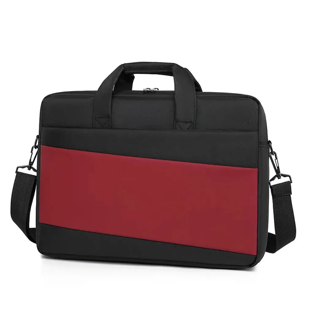 HKM-042323 Waterproof 15 Inch Nylon Laptop Bag for Office and Travel with Polyester Cover