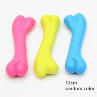 HKM-0423869 Durable Rubber Chew Toy for Dogs - Bite Resistant Bone Shape