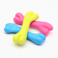 HKM-0423869 Durable Rubber Chew Toy for Dogs - Bite Resistant Bone Shape