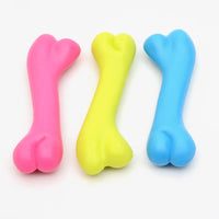 HKM-0423869 Durable Rubber Chew Toy for Dogs - Bite Resistant Bone Shape