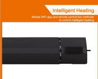 HKM-042387 High-Temperature Electric Far Infrared Wall/Ceiling Panel Heater 2000W, CE Certified, Graphene Heating Tube, 1368x258x120 mm