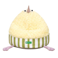 HKM-0425277 Cozy Removable Washable Pet Bed with Sound Toys - Yellow Bird & Gray Chicken Designs